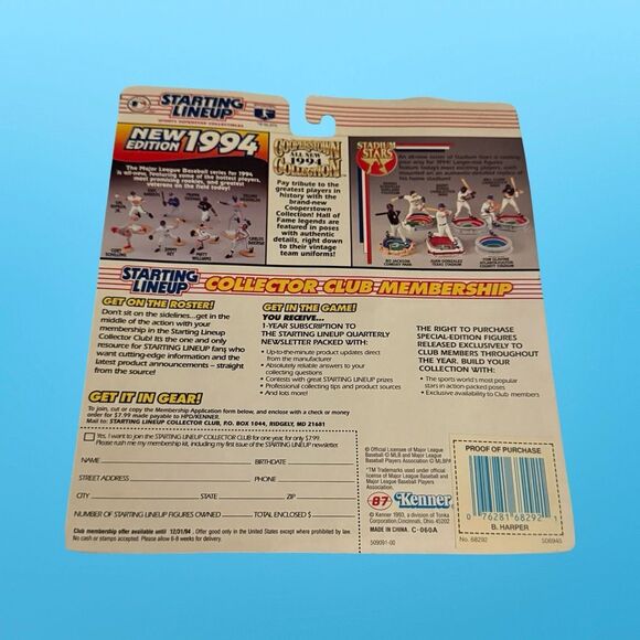 Sealed Vintage 94 MLB Starting Lineup MN Twins Dave Winfield Brian Harper Figure - Picture 15 of 16